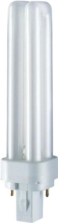 Patron PL-C 2P G24d-1 Spaarlamp | 10W 4000K 600Lm 840