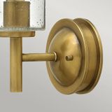 Hinkley LED Wandlamp Collier | 1X E27 Max 60W | Heritage Brass