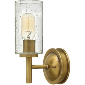 Hinkley LED Wandlamp Collier | 1X E27 Max 60W | Heritage Brass