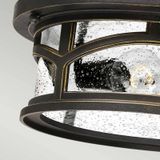 Quoizel LED Wand Buitenlamp Marblehead | 2X E27 Max 60W | IP44 | Dimbaar | Palladian Bronze