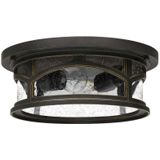 Quoizel LED Wand Buitenlamp Marblehead | 2X E27 Max 60W | IP44 | Dimbaar | Palladian Bronze