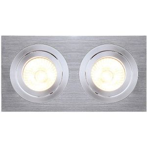 SLV LED Inbouwarmatuur Ømm | 2X GU10 Max 50W  IP20 | Dimbaar | NEW TRIA