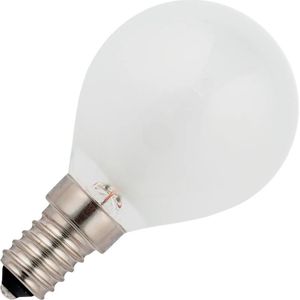 Schiefer E14 Kogel Gloeilamp | 25W 2700K 200lm 42V Mat | Dimbaar