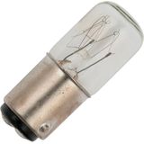 Schiefer BA15d Gloeilamp | 6 - 10W 110V/140V 90mA 2500K | 16x45mm | 10 stuks