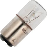 Schiefer BA15d Gloeilamp | 5W 48V 104mA 2500K | 16x35mm | 10 stuks