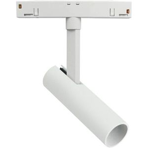 Powergear Rail Spot | 48V Track Sottile Ø25x90mm 6W 40º Black/White | IN86029340W2
