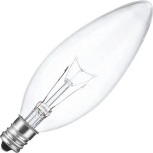 Schiefer E12 Kaars Gloeilamp | 40W 2700K 360lm 220V/240V | Dimbaar