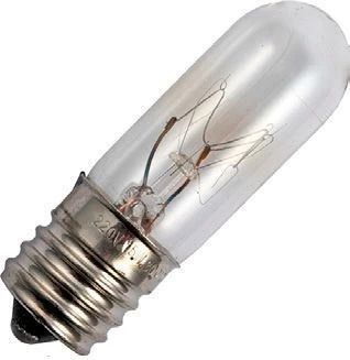 Schiefer E17 Oven Buis Gloeilamp | 25W 2700K 130lm 120V | Dimbaar