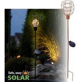 Luxform | Solar steeklamp Bottle 2-set