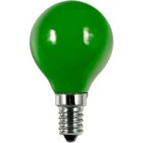 SPL E14 LED Kogellamp | 1W Groen 220V/240V  | 360°