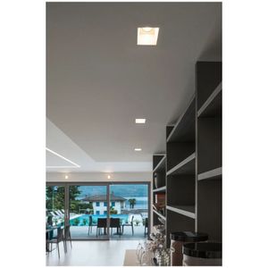 SLV LED Inbouwarmatuur Ømm | 1X GU10 Max 35W  IP20 | Dimbaar | PLASTRA