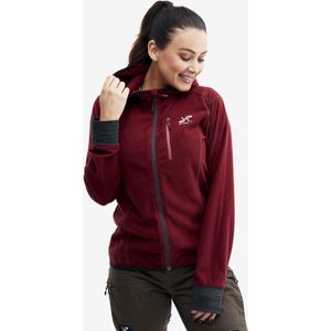 Trekker Hoodie Damen Chilli, Größe:M - Damen > Oberteile > Fleece & Midlayers