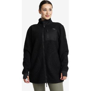 Bigfoot Long Pile Damen Jetblack, Größe:L - Damen > Oberteile > Fleece & Midlayers