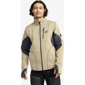 Fusion Fleece Herren Khaki, Größe:L - Herren > Oberteile > Fleece & Midlayers