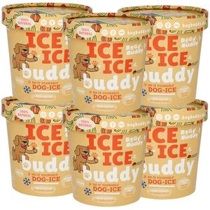 ICE ICE Buddy hondenijs pompoen-banaan 6 stuk