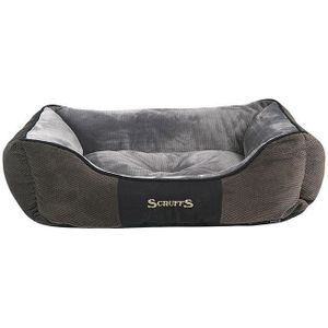 Scruffs® Chester Box bed - Graphite - M= 75 x 60 cm