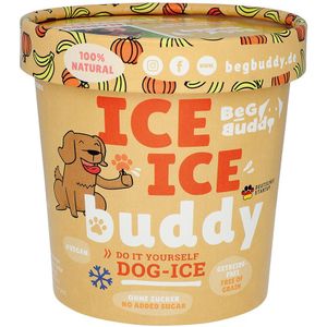 ICE ICE Buddy hondenijs pompoen-banaan 1 stuk
