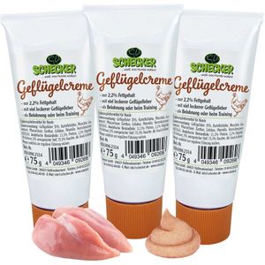 Gevogeltecrème 3 x 75g