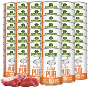 Struisvogelvlees puur 48 x 410g