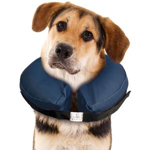 Beschermkraag voor honden -opblaasbaar- Grootte: XS