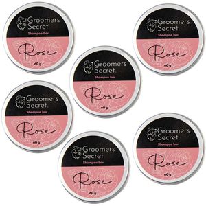 Groomers Secret Shampoo Bar Rose 6 stuk