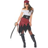 Piraten zeerover outfit voor vrouwen