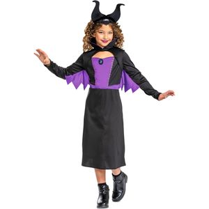 Klassieke Maleficent meisjesvermomming