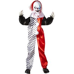 Lichtgevende clown decoratie 90 cm
