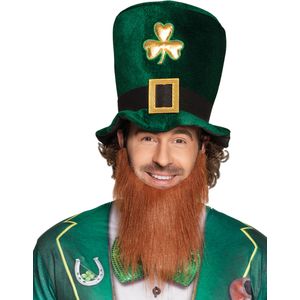 Saint Patrick hoge hoed met baard