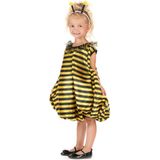 Gele en zwarte bijenjurk voor meisjes