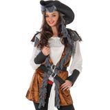 Traditioneel piraten kostuum voor vrouwen