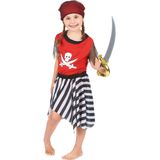 Doodskop en botten piraat kostuum voor meisjes