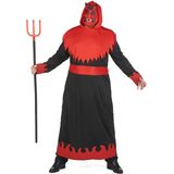 Duivel van de hel kostuum voor mannen, groot formaat, Halloween