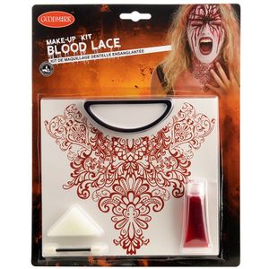 Bloody choker make-up kit voor vrouwen