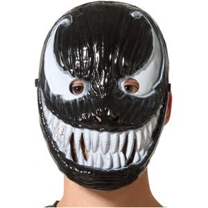 Zwart-wit symbiont masker voor volwassenen