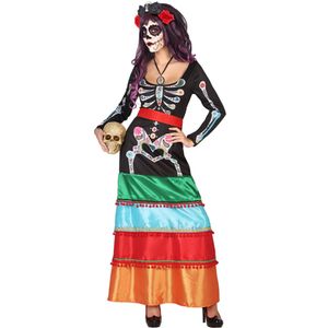 Dia de los Muertos Mexicaans kostuum voor vrouwen