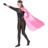 Roze superheld set voor volwassenen
