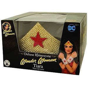 Deluxe Wonder Woman tiara met strass