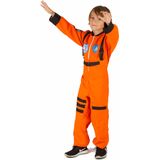 Oranje astronaut kostuum voor jongens