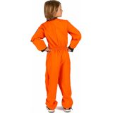 Oranje astronaut kostuum voor jongens