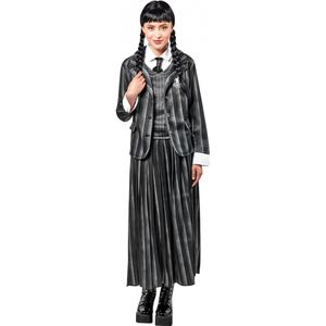 Schooluniform kostuum Wednesday Addams voor vrouwen