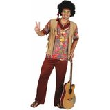Retro sixties hippie kostuum voor mannen