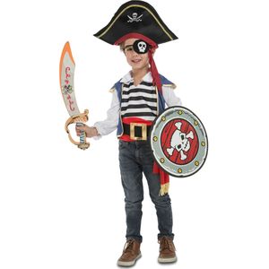 Piratenkostuum met accessoires voor kinderen