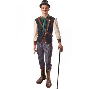 Dandy steampunk kostuum voor mannen
