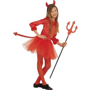 Rode duivelin kostuum voor meisjes Halloween