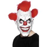 Angstaanjagend clownsmasker voor volwassenen