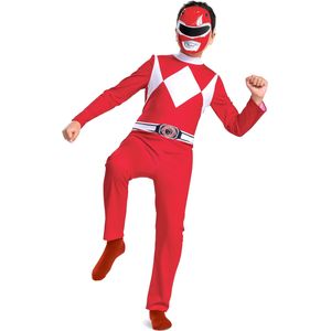 Kostuum Power Rangers Rood kinderen