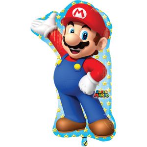 Aluminium Super Mario videogame ballon