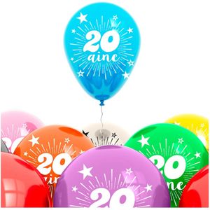 8 ballonnen 20 jaar