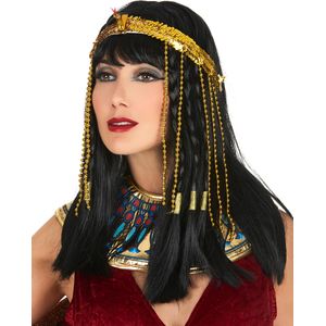 Goudkleurige Egyptische slang hoofdband voor vrouwen